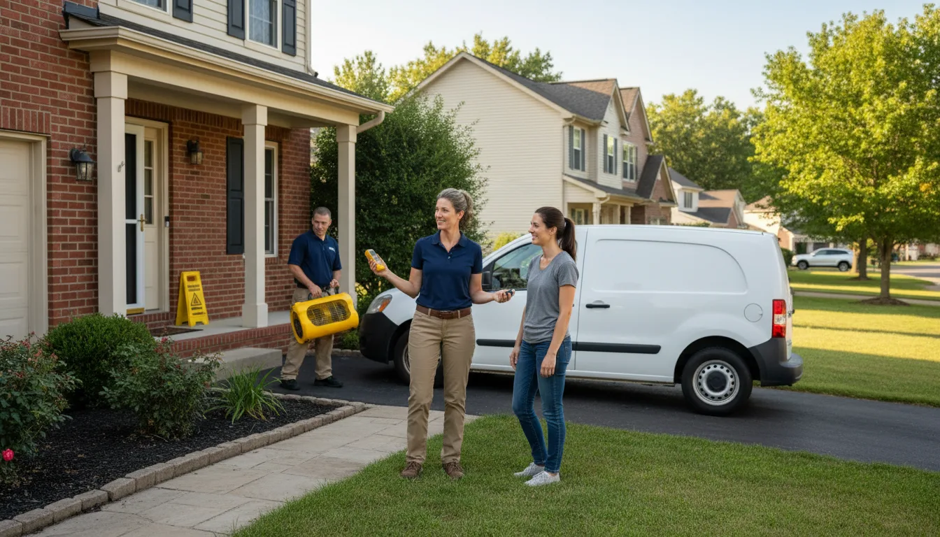 Water restoration image for Emergency Water Damage Restoration in Fairfield, OH
